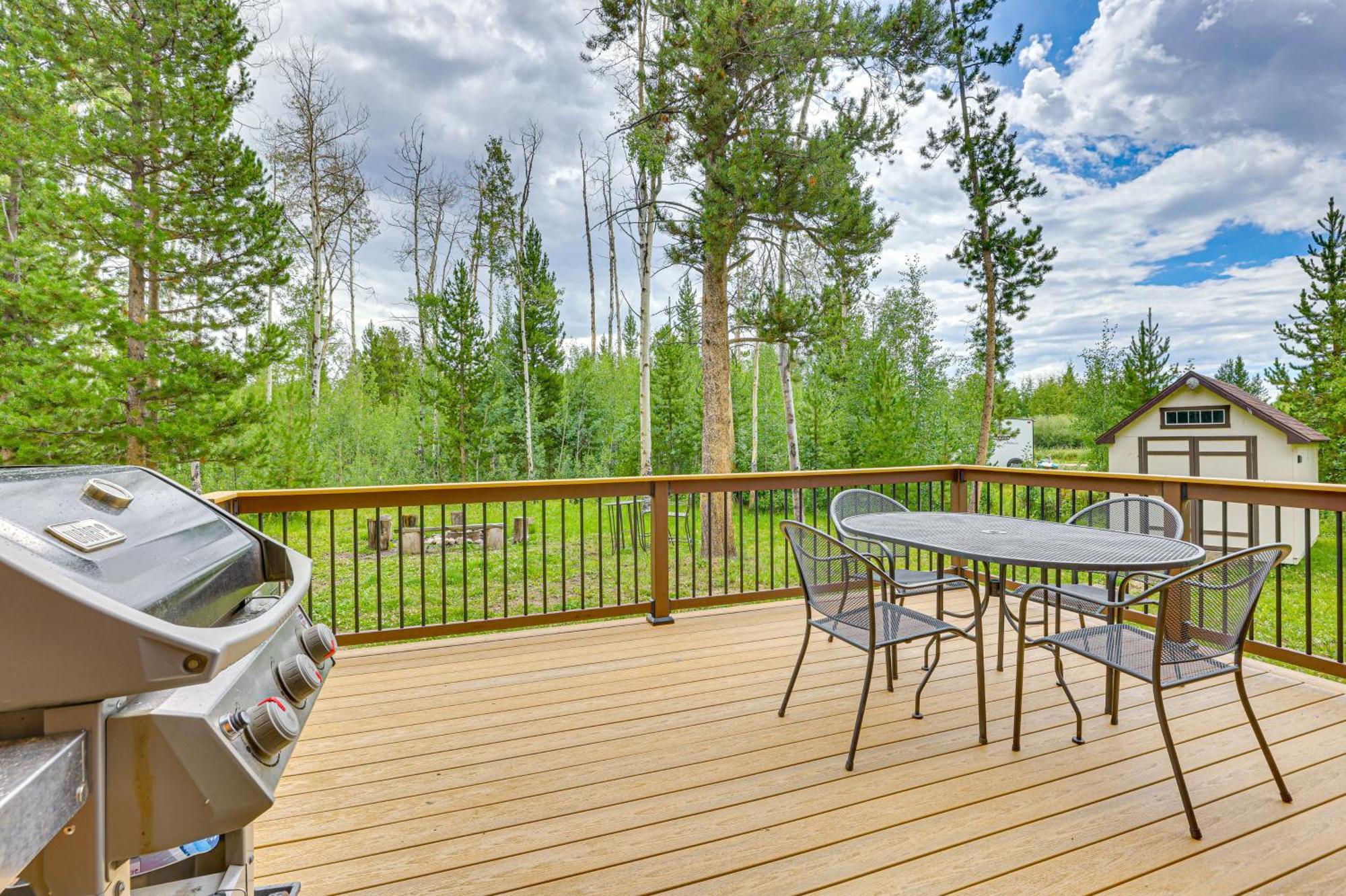 Grand Lake Cabin With Direct Access To Rocky Mtn Np! Exteriör bild