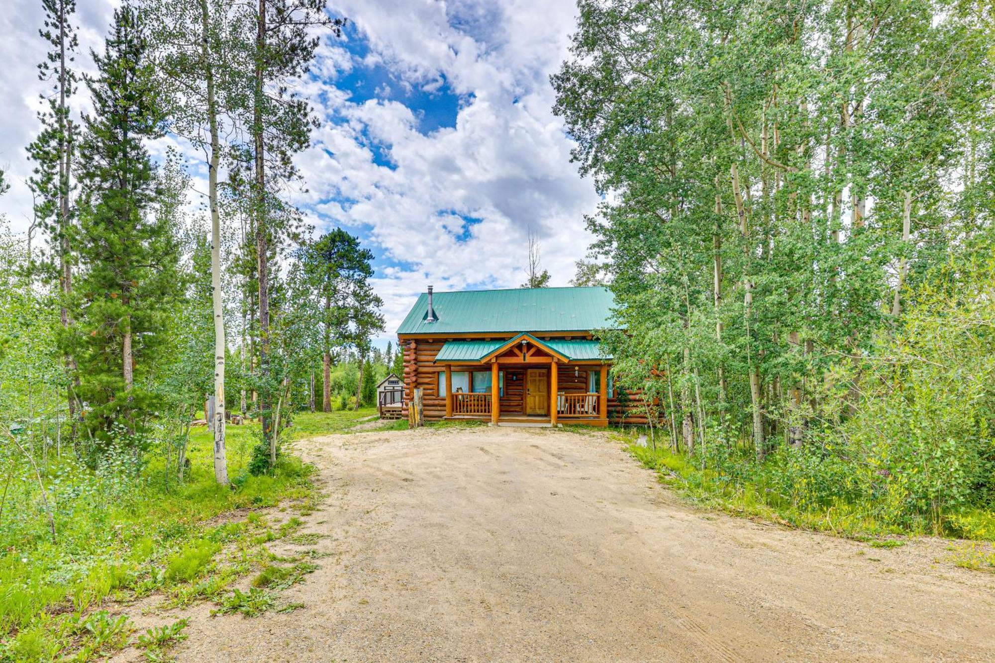 Grand Lake Cabin With Direct Access To Rocky Mtn Np! Exteriör bild