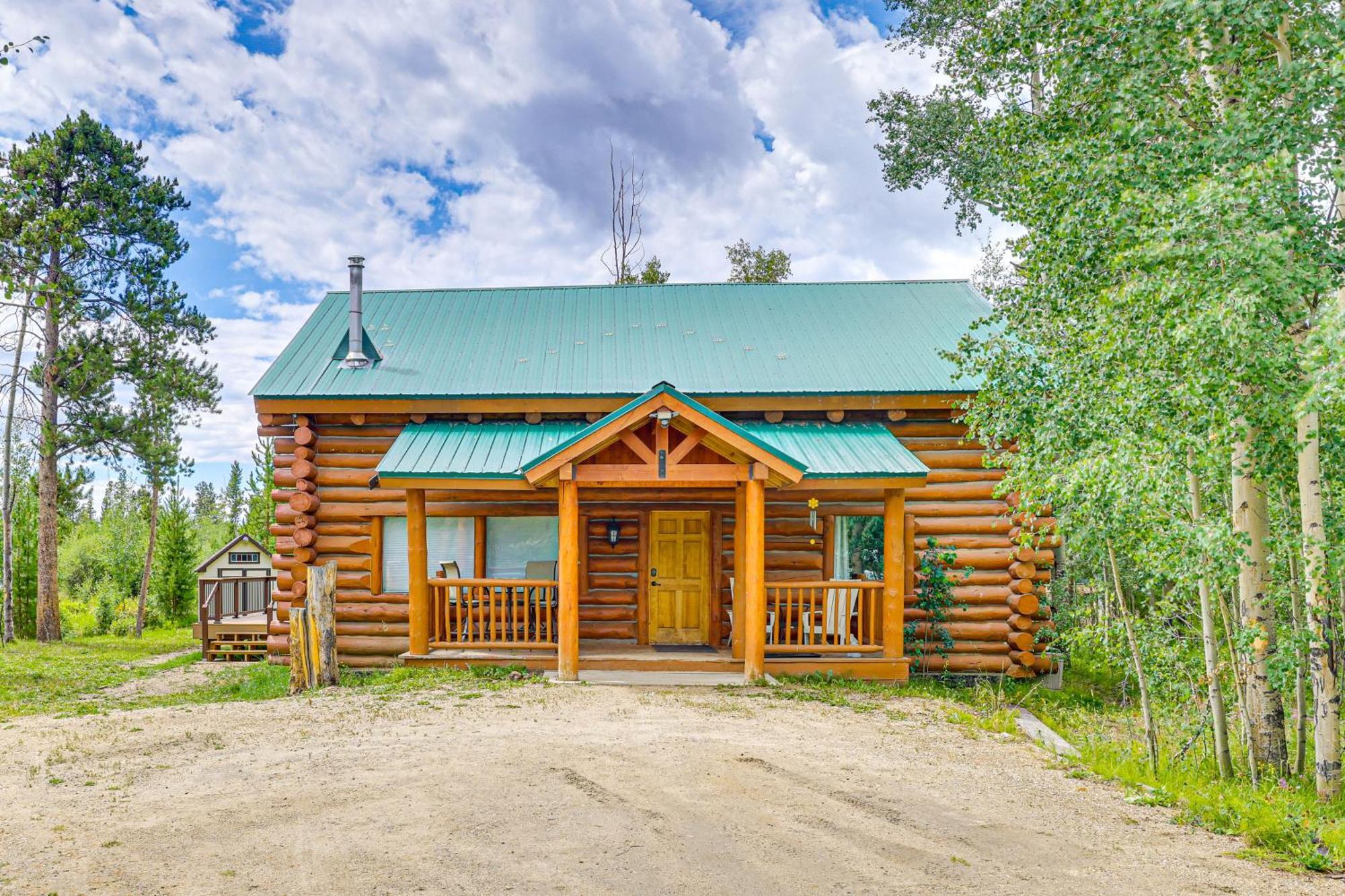 Grand Lake Cabin With Direct Access To Rocky Mtn Np! Exteriör bild