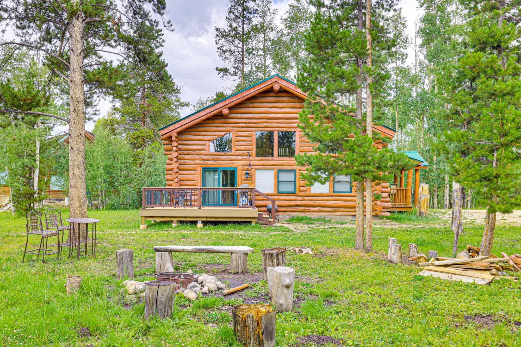 Grand Lake Cabin With Direct Access To Rocky Mtn Np! Exteriör bild